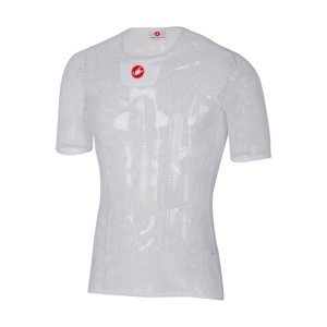 CASTELLI Cyklistické tričko s krátkym rukávom - CORE MESH 3 - biela L-XL