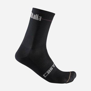 CASTELLI Cyklistické ponožky klasické - GIRO D'ITALIA 2023 - čierna