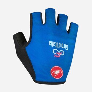 CASTELLI Cyklistické rukavice krátkoprsté - GIRO D'ITALIA 2024 - modrá L
