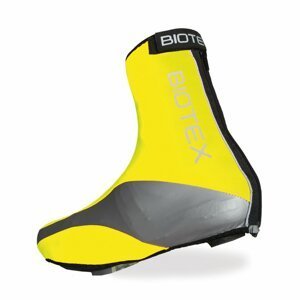 BIOTEX Cyklistické návleky na tretry - RAIN - strieborná/žltá 43-44