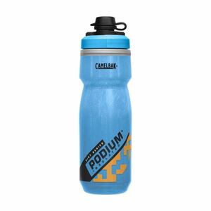 CAMELBAK Cyklistická fľaša na vodu - PODIUM DIRT SERIES CHILL 0,62L - modrá/oranžová