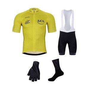 BONAVELO Cyklistický mega set - TOUR DE FRANCE 2023 - čierna/žltá