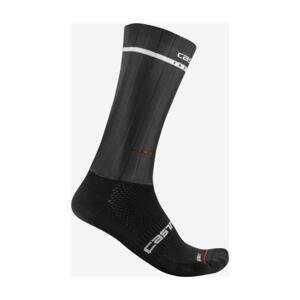 CASTELLI Cyklistické ponožky klasické - FAST FEET 2 - čierna L-XL