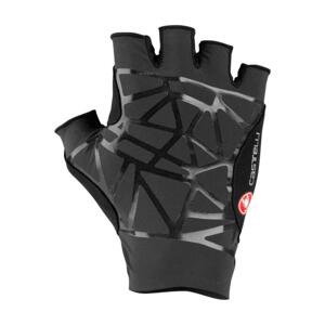 CASTELLI Cyklistické rukavice krátkoprsté - ICON RACE - čierna M