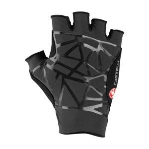 CASTELLI Cyklistické rukavice krátkoprsté - ICON RACE - čierna XL