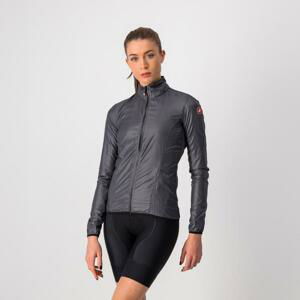 CASTELLI Cyklistická vetruodolná bunda - ARIA SHELL W - šedá S