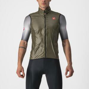 CASTELLI Cyklistická vesta - ARIA VEST - zelená 2XL