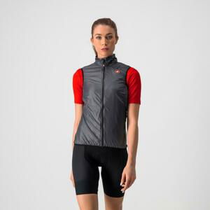 CASTELLI Cyklistická vesta - ARIA W VEST - šedá XS