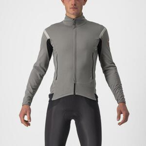 CASTELLI Cyklistická zateplená bunda - PERFETTO ROS 2 - šedá 3XL