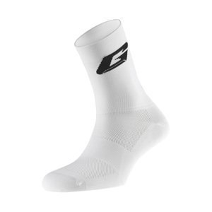 GAERNE Cyklistické ponožky klasické - PROFESSIONAL  - biela/čierna L-XL