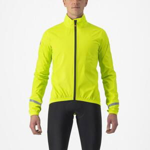 CASTELLI Cyklistická vodeodolná pláštenka - EMERGENCY 2 - svetlo zelená