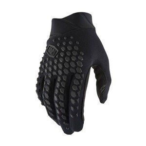 100% SPEEDLAB Cyklistické rukavice dlhoprsté - GEOMATIC - čierna