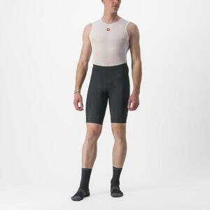 CASTELLI Cyklistické nohavice krátke bez trakov - ENTRATA 2 - čierna