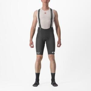 CASTELLI Cyklistické nohavice krátke s trakmi - FREE AERO RC CLASSIC - čierna/biela XL