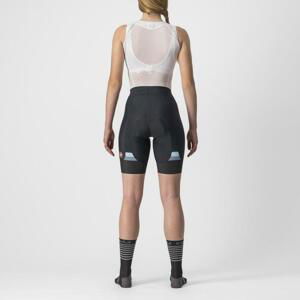 CASTELLI Cyklistické nohavice krátke bez trakov - PRIMA - čierna/svetlo modrá