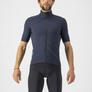 CASTELLI Cyklistický dres s krátkym rukávom - PERFETTO ROS 2 WIND - modrá 2XL