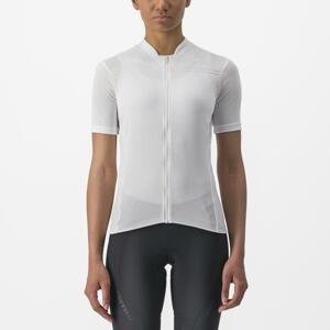 CASTELLI Cyklistický dres s krátkym rukávom - ANIMA - biela XS