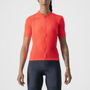 CASTELLI Cyklistický dres s krátkym rukávom - ANIMA 3 - ružová XS