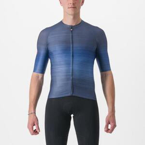 CASTELLI Cyklistický dres s krátkym rukávom - AERO RACE 6.0 - modrá S