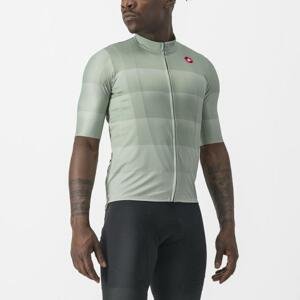 CASTELLI Cyklistický dres s krátkym rukávom - LIVELLI - svetlo zelená XS