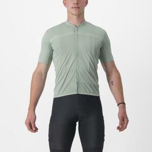 CASTELLI Cyklistický dres s krátkym rukávom - UNLIMITED ALLROAD - zelená XS