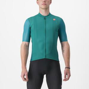 CASTELLI Cyklistický dres s krátkym rukávom - ENDURANCE ELITE - zelená XL