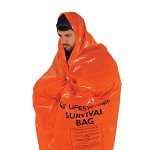 LIFESYSTEMS termoizolačný vak - SURVIVAL BAG - oranžová