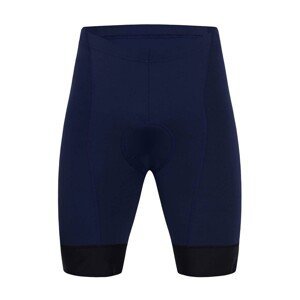 HOLOKOLO Cyklistické nohavice krátke bez trakov - ELITE - čierna/modrá XL