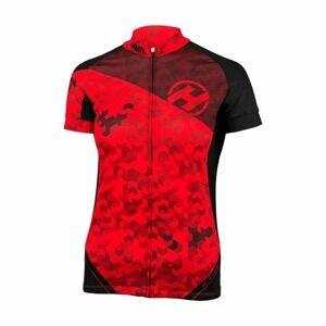 HAVEN Cyklistický dres s krátkym rukávom - SINGLETRAIL NEO WOMEN - červená