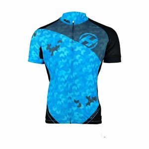 HAVEN Cyklistický dres s krátkym rukávom - SINGLETRAIL NEO - modrá XL