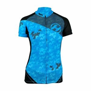 HAVEN Cyklistický dres s krátkym rukávom - SINGLETRAIL NEO WOMEN - modrá XS