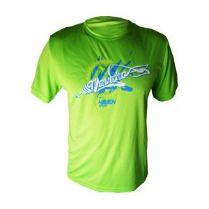 HAVEN Cyklistický dres s krátkym rukávom - NAVAHO SHORT - zelená/modrá XL