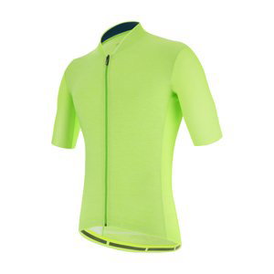 SANTINI Cyklistický dres s krátkym rukávom - COLORE PURO - svetlo zelená S