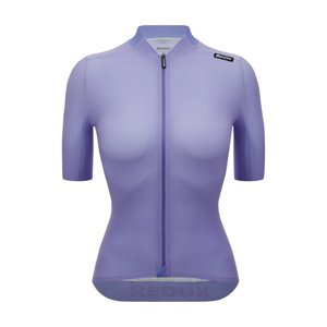 SANTINI Cyklistický dres s krátkym rukávom - REDUX SPEED - fialová XL