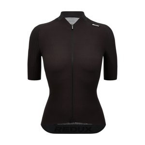 SANTINI Cyklistický dres s krátkym rukávom - REDUX SPEED - čierna 2XS