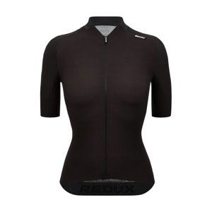 SANTINI Cyklistický dres s krátkym rukávom - REDUX SPEED - čierna 2XL
