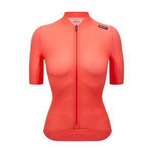 SANTINI Cyklistický dres s krátkym rukávom - REDUX SPEED - oranžová M