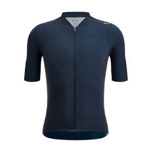 SANTINI Cyklistický dres s krátkym rukávom - REDUX SPEED - modrá XL