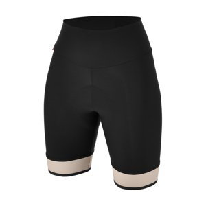 SANTINI Cyklistické nohavice krátke bez trakov - GIADA BENGAL - čierna 2XL