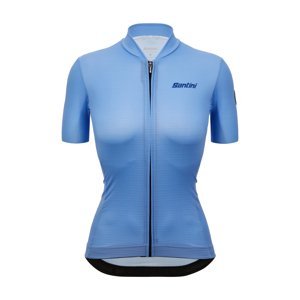 SANTINI Cyklistický dres s krátkym rukávom - GLORY DAY - modrá 2XL