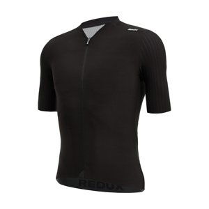 SANTINI Cyklistický dres s krátkym rukávom - REDUX SPEED - čierna 3XL