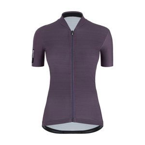 SANTINI Cyklistický dres s krátkym rukávom - VIGNETO - fialová