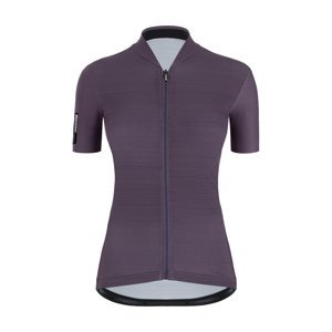 SANTINI Cyklistický dres s krátkym rukávom - VIGNETO - fialová S