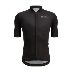 SANTINI Cyklistický dres s krátkym rukávom - GLORY DAY - čierna XS