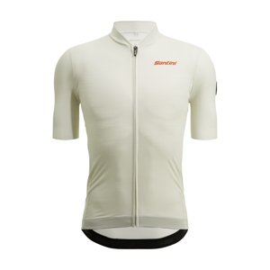 SANTINI Cyklistický dres s krátkym rukávom - GLORY DAY - ivory 2XL