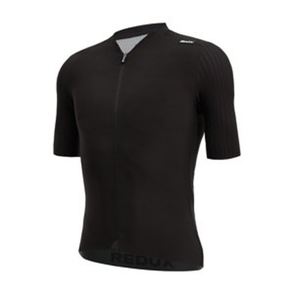 SANTINI Cyklistický dres s krátkym rukávom - REDUX SPEED - čierna 4XL