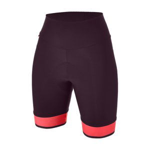 SANTINI Cyklistické nohavice krátke bez trakov - GIADA BENGAL - červená XL