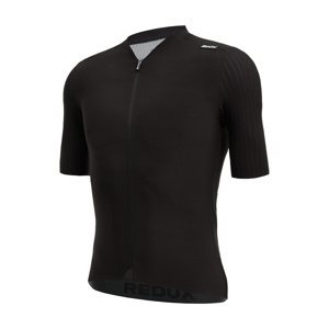 SANTINI Cyklistický dres s krátkym rukávom - REDUX SPEED - čierna XL