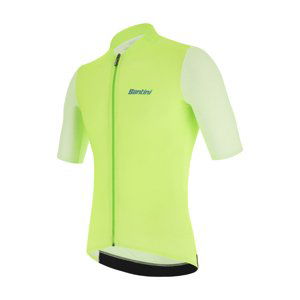 SANTINI Cyklistický dres s krátkym rukávom - REDUX VIGOR - svetlo zelená