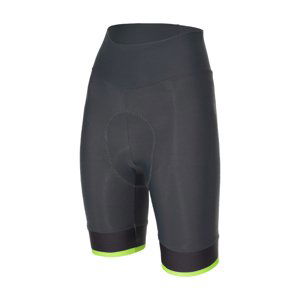 SANTINI Cyklistické nohavice krátke bez trakov - GIADA LUX LADY - šedá XL